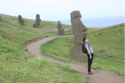 Cantera de Moai, Isla de Pascua