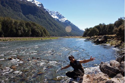 Carretera a Milford Sound