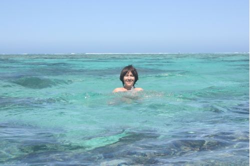 El mar de Moorea