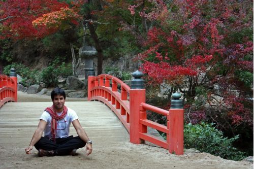Marco en Miyajima