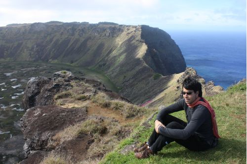 Volcn Rano Kau, Isla de Pascua