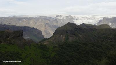 Entre dos glaciares, Islandia Entre dos glaciares, Islandia
